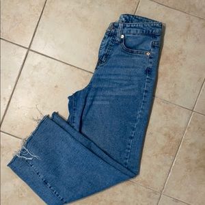 Wild Fable High Rise Straight Leg Jeans